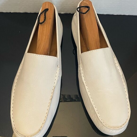 Born Men’s Allan, Light Tan Leather Slip-On Loafers, Size 10.5 Medium. - Picture 2 of 15